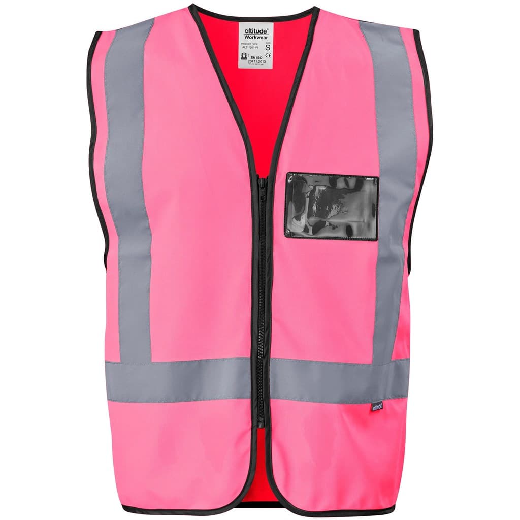 Direction En4 Hi-Viz Reflective Full Zip Vest 4