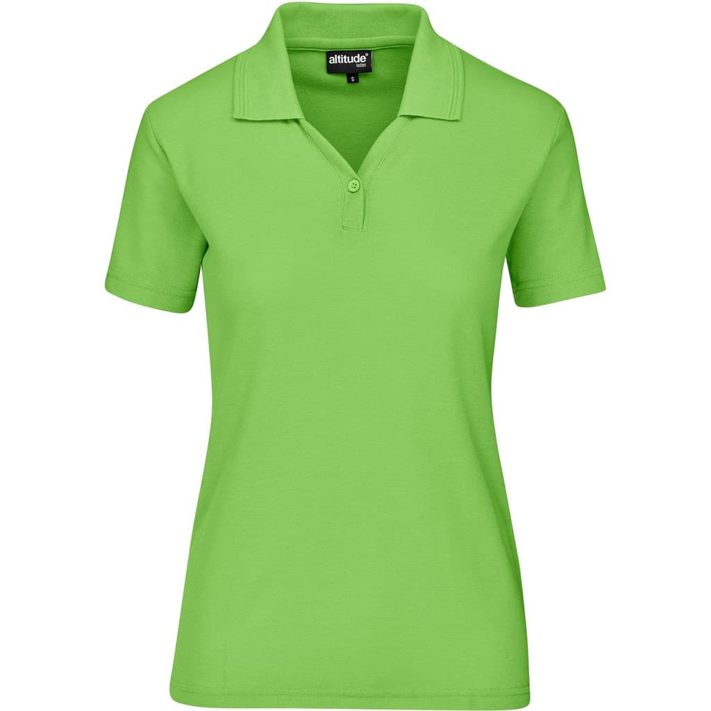 Ladies Basic Pique Golf Shirt 7
