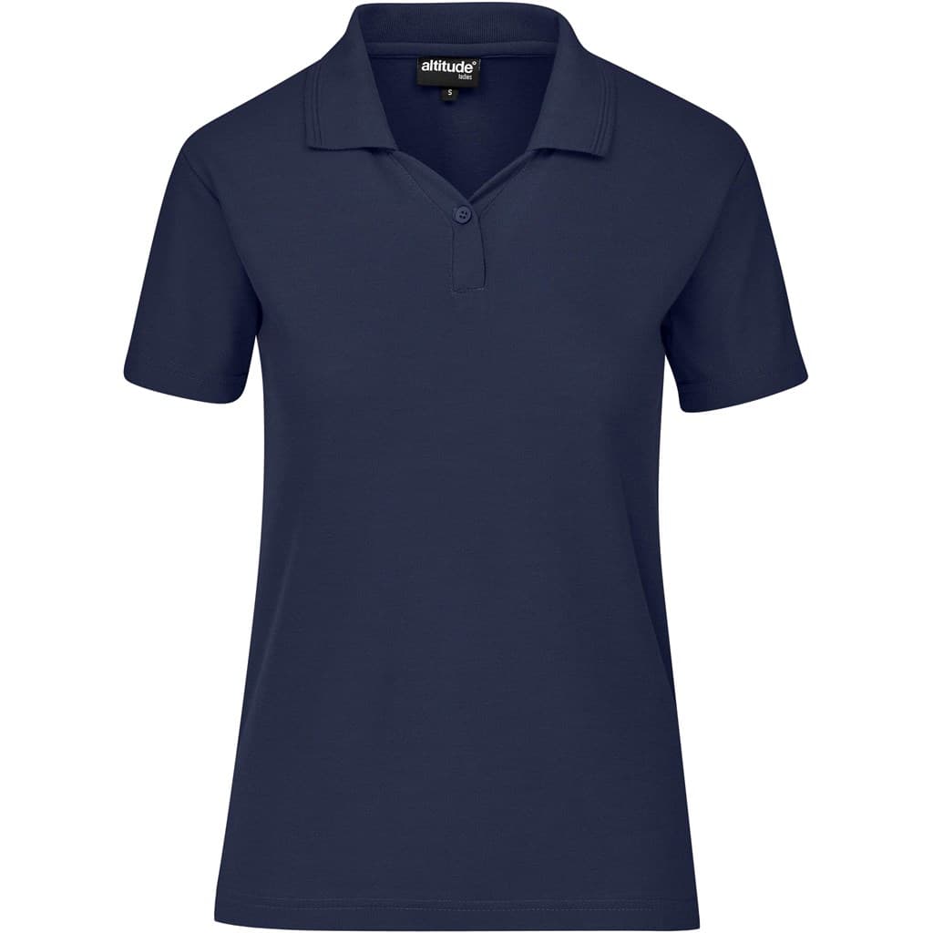 Ladies Basic Pique Golf Shirt 8