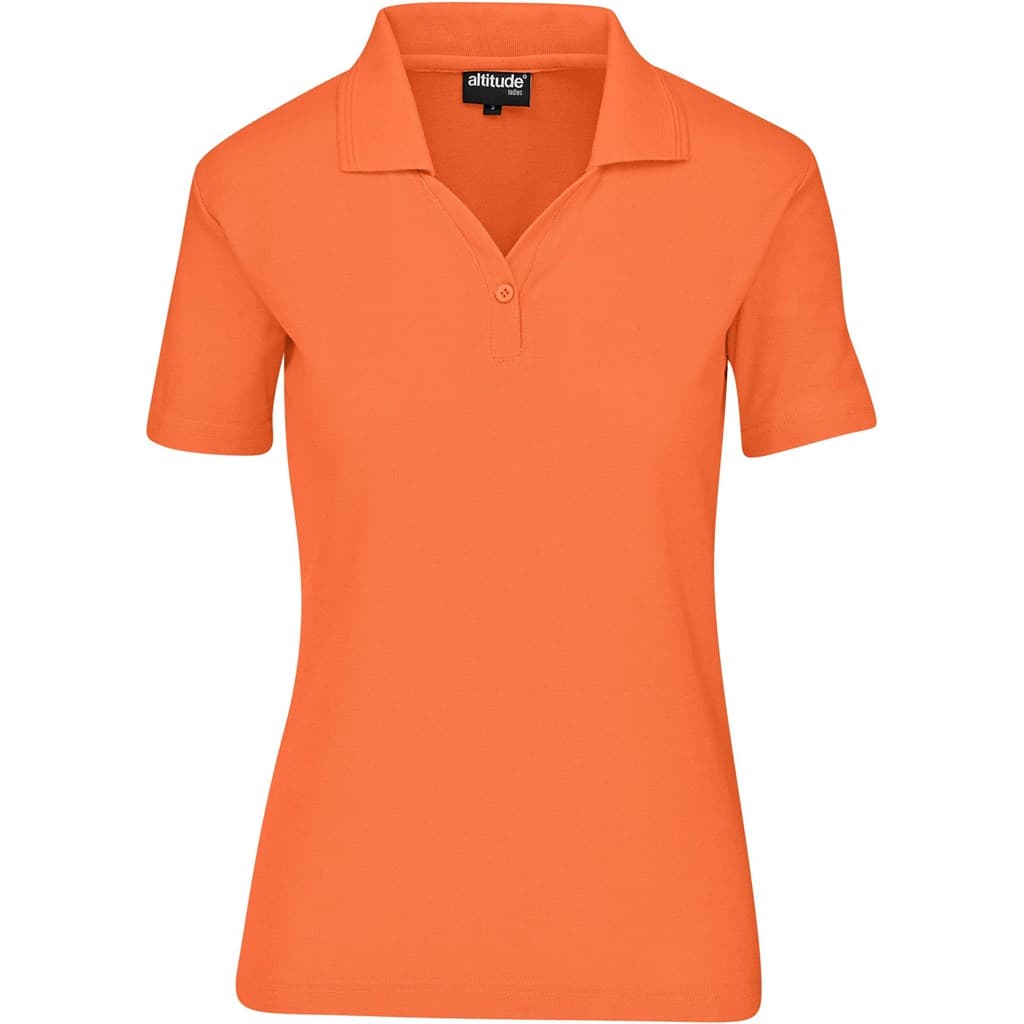 Ladies Basic Pique Golf Shirt 9