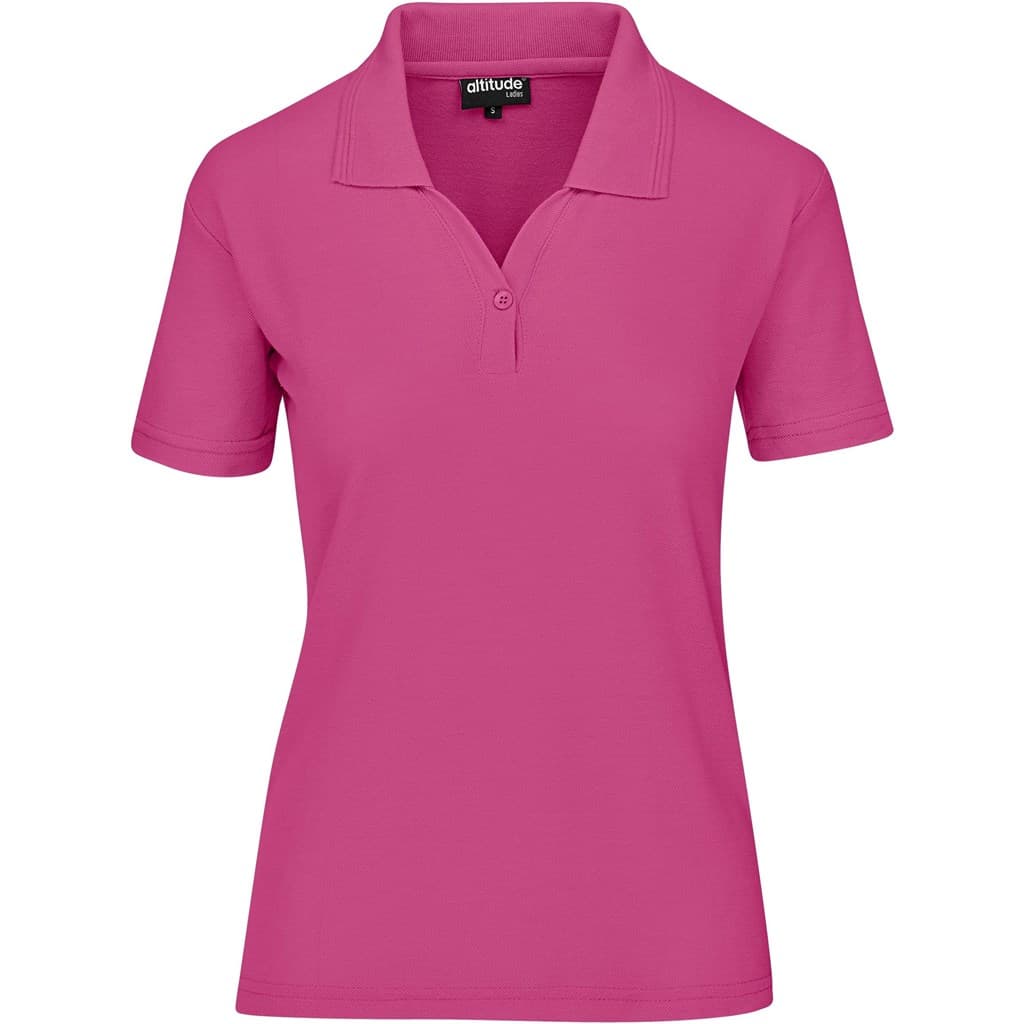 Ladies Basic Pique Golf Shirt 10