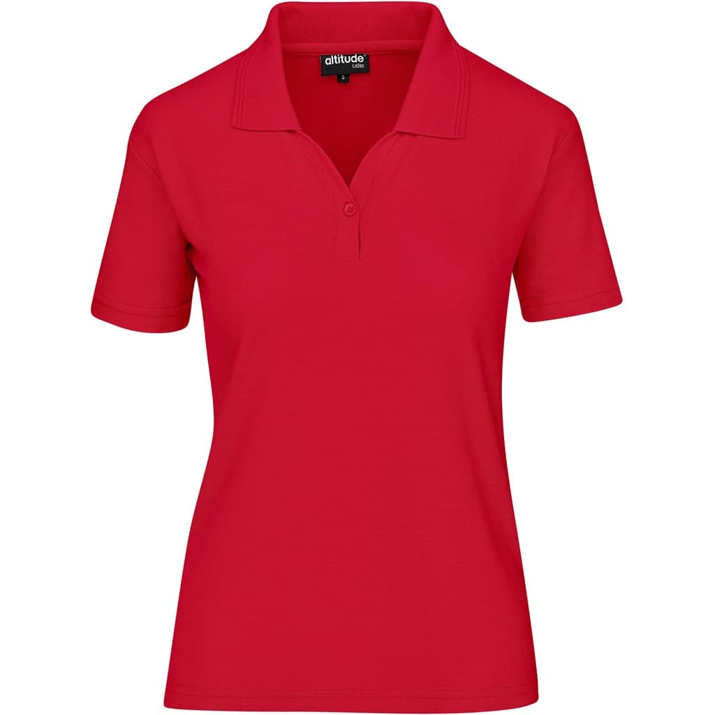 Ladies Basic Pique Golf Shirt 12