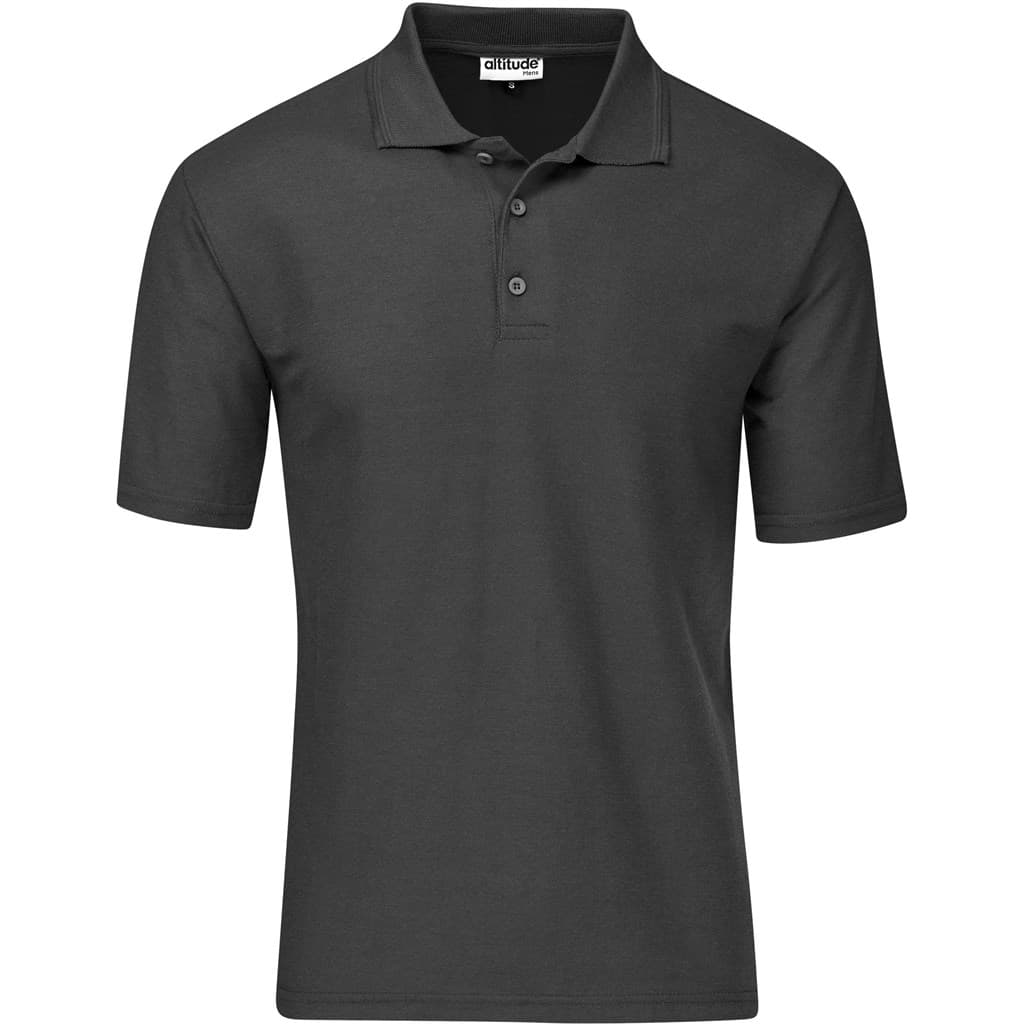 Mens Basic Pique Golf Shirt 2