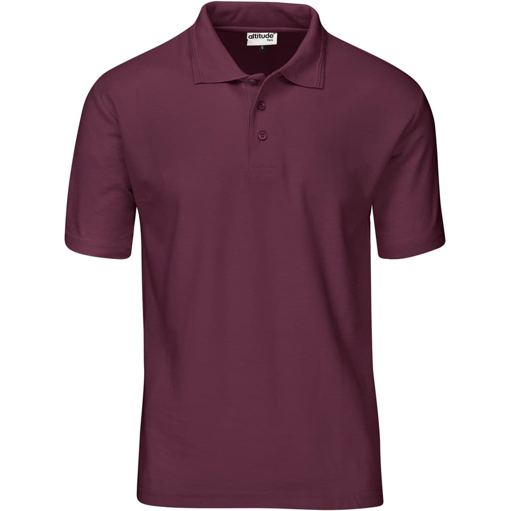 Mens Basic Pique Golf Shirt 4
