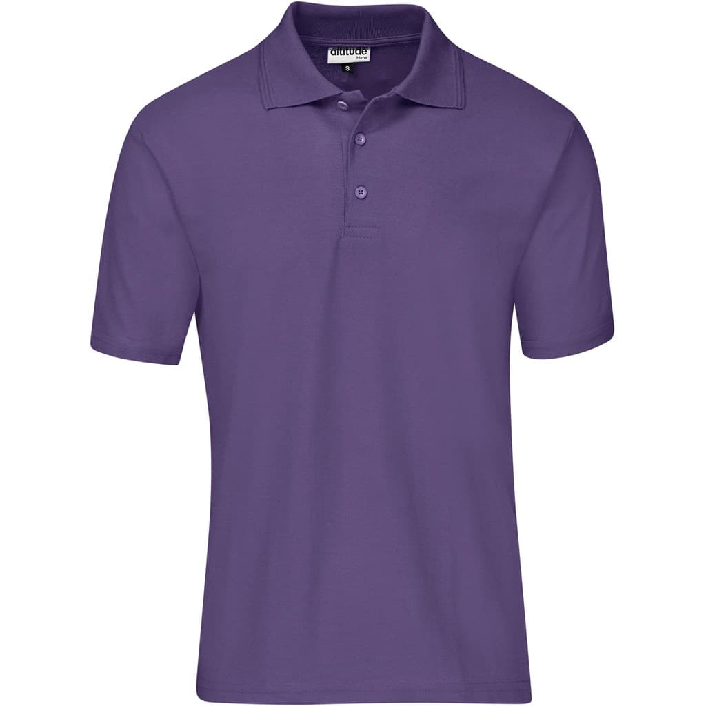 Mens Basic Pique Golf Shirt 11