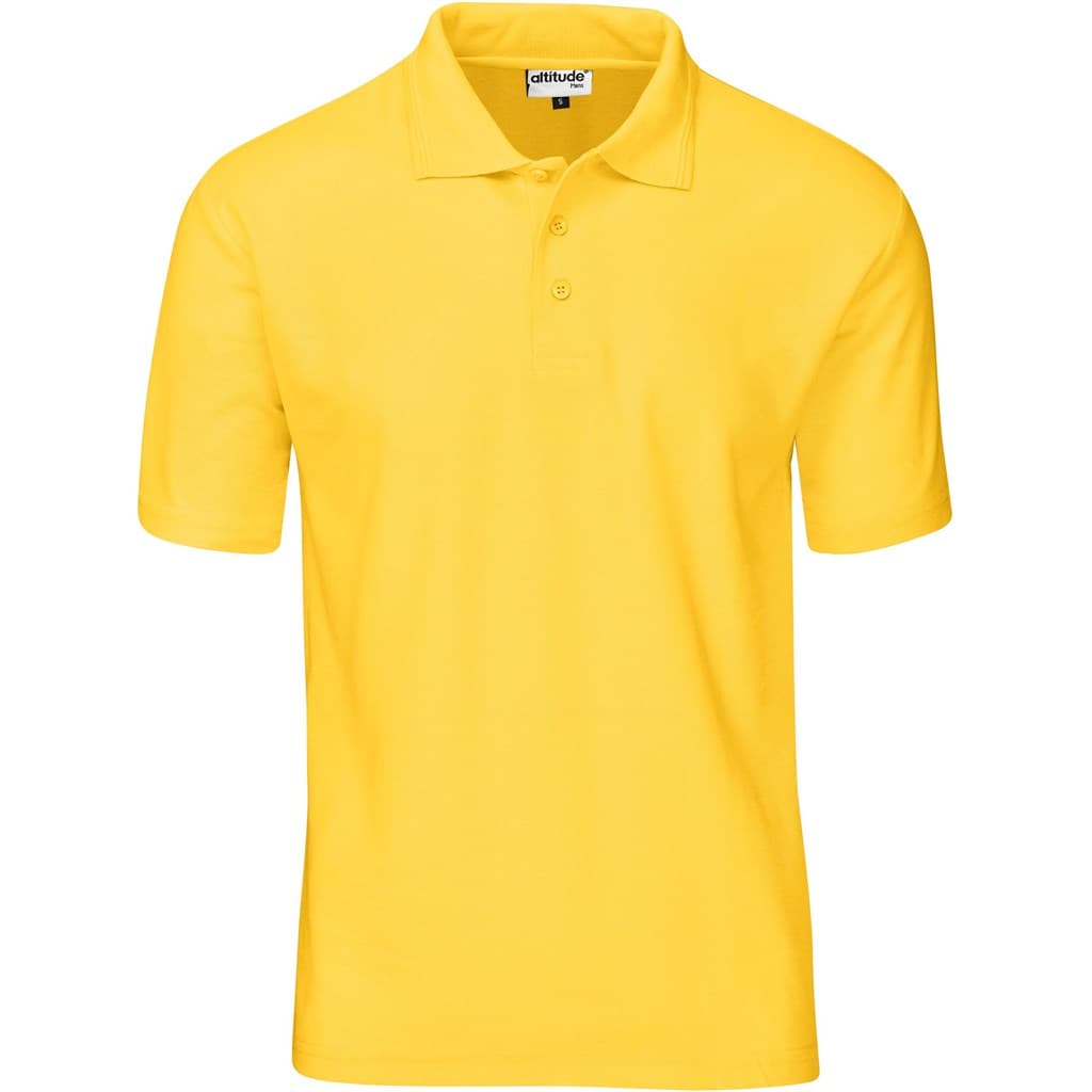 Mens Basic Pique Golf Shirt 15