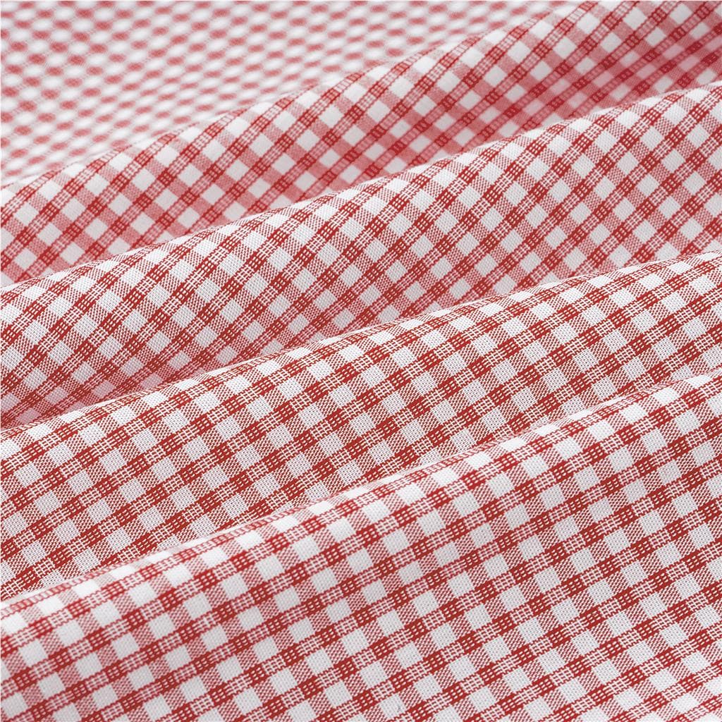 Mens Long Sleeve Edinburgh Shirt - Red 2