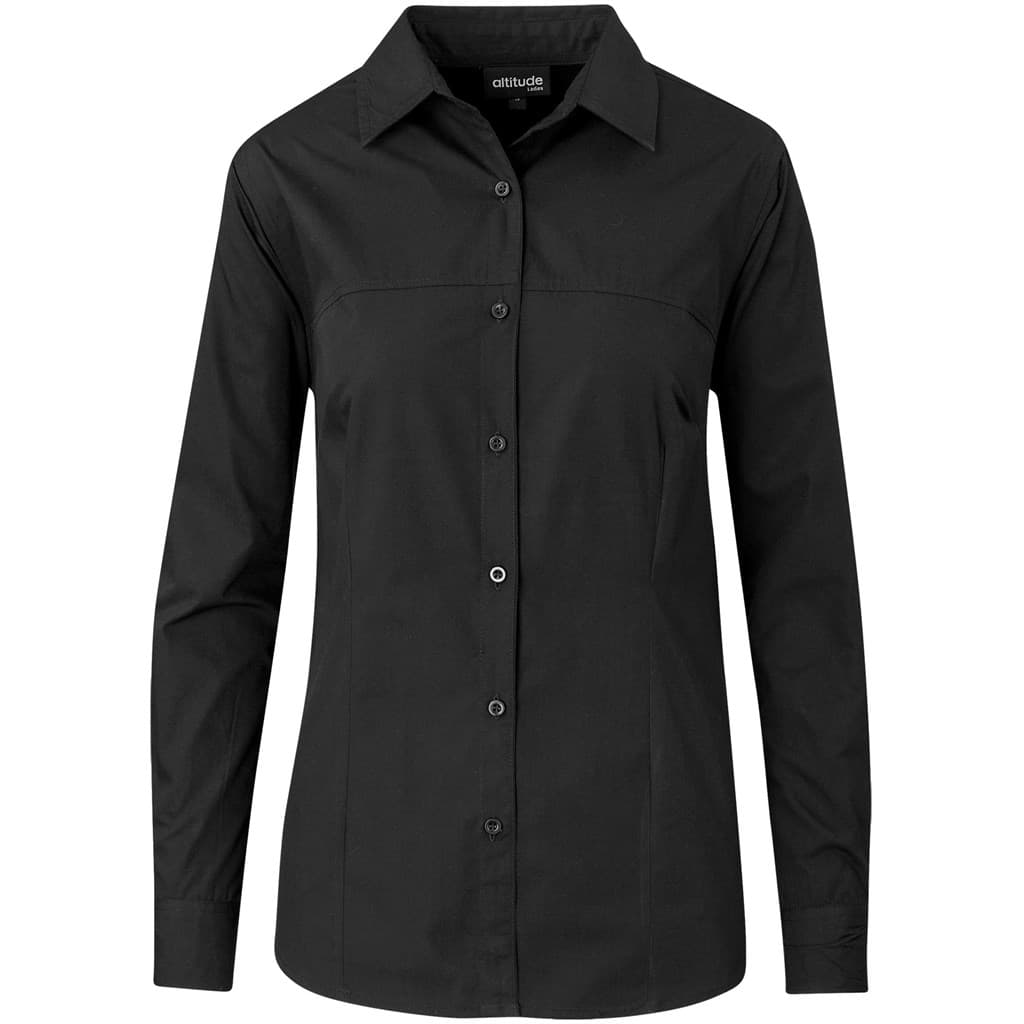 Ladies Long Sleeve Empire Shirt 5