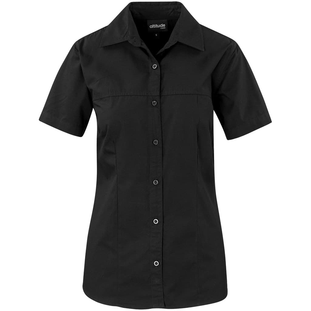 Ladies Short Sleeve Empire Shirt 5