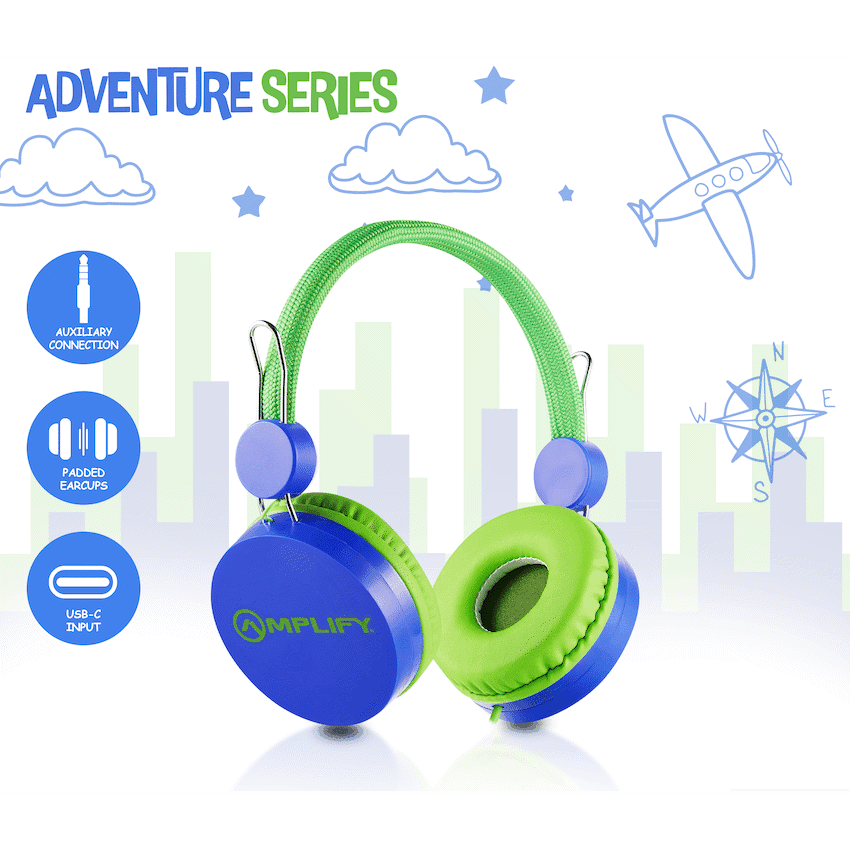 Amplify Kids Adventure Auxiliary Headphone 3
