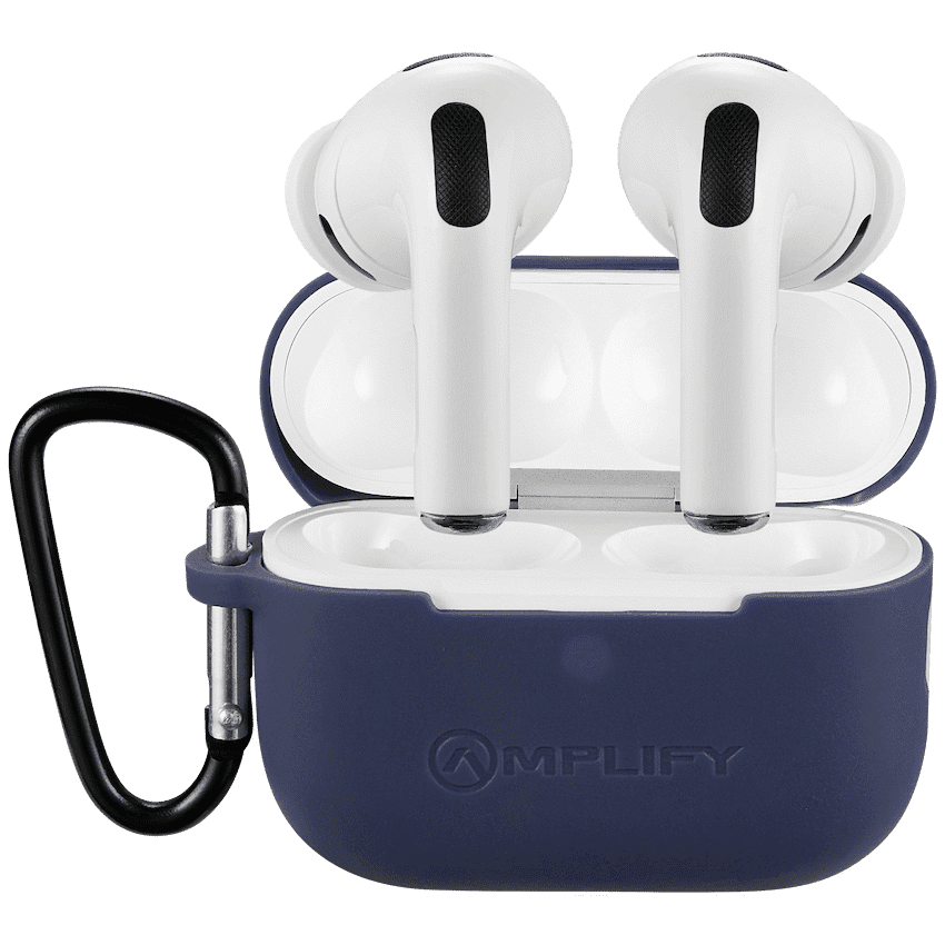 Amplify Note X 3 Series TWS Earphones - White Case + Blue Cover 2