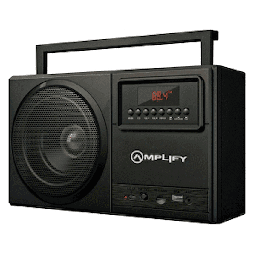 Amplify Tuner Series Bluetooth Radio - Black