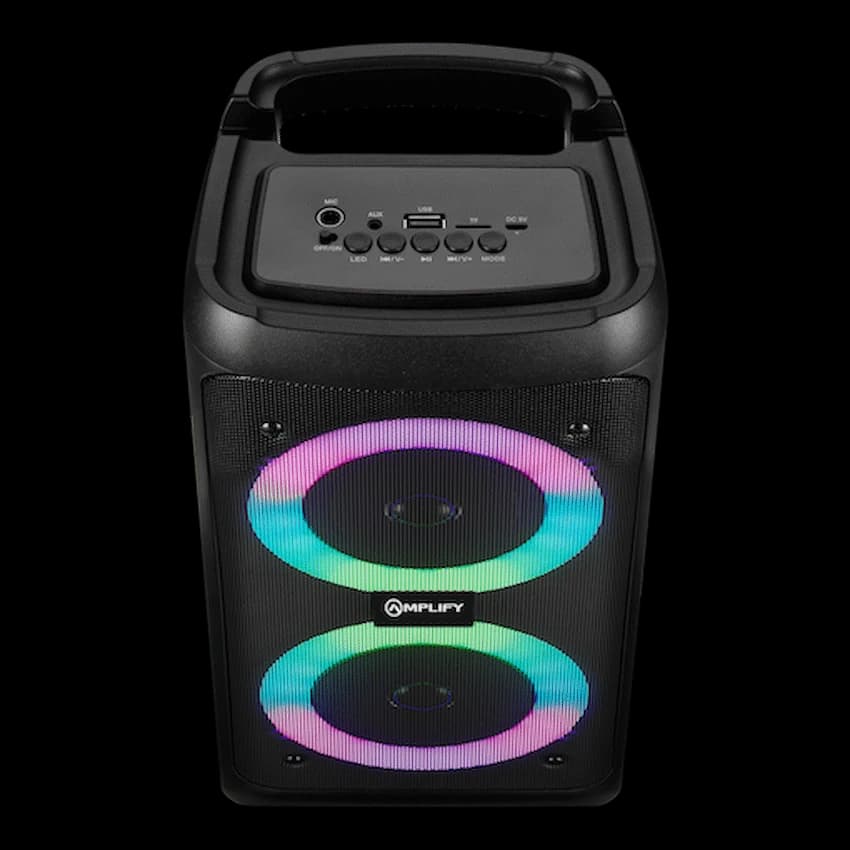 Amplify Megavibe Series Dual 4" Party Speaker - Black 3
