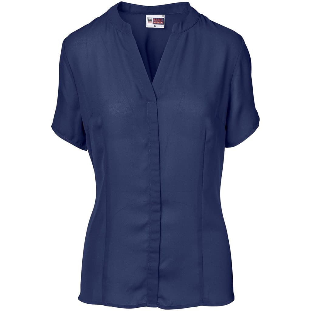 Ladies Short Sleeve Ava Blouse 3