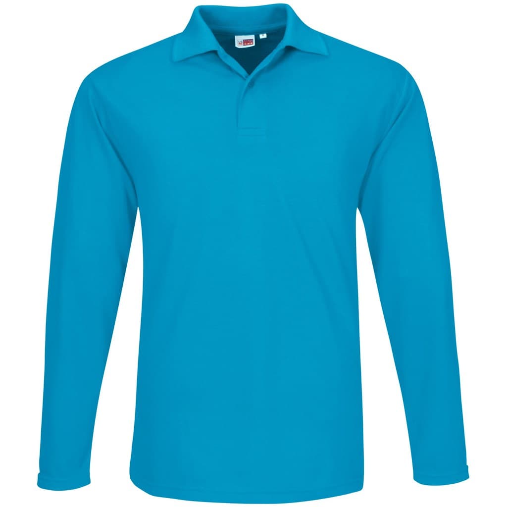 Mens Long Sleeve Elemental Golf Shirt 5