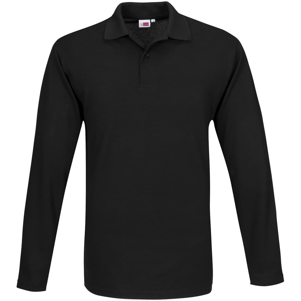 Mens Long Sleeve Elemental Golf Shirt 2