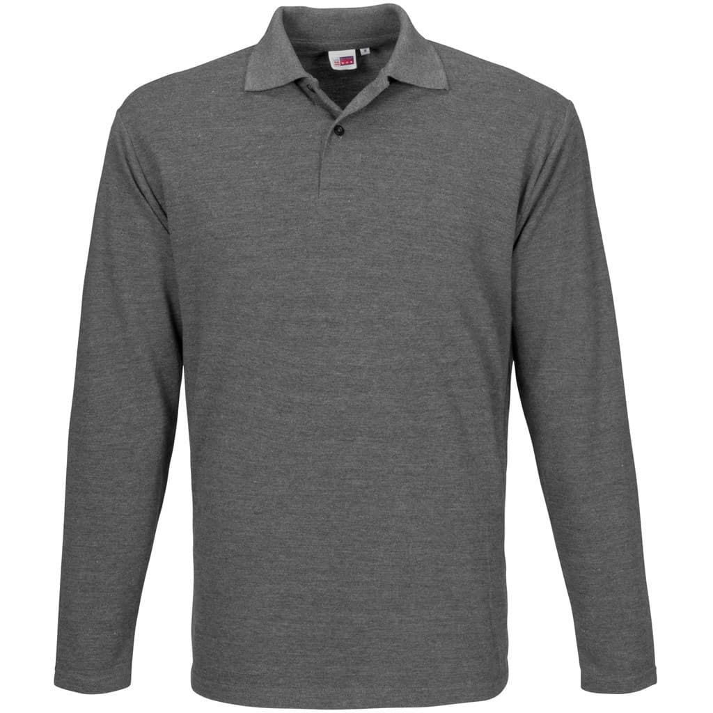 Mens Long Sleeve Elemental Golf Shirt 4