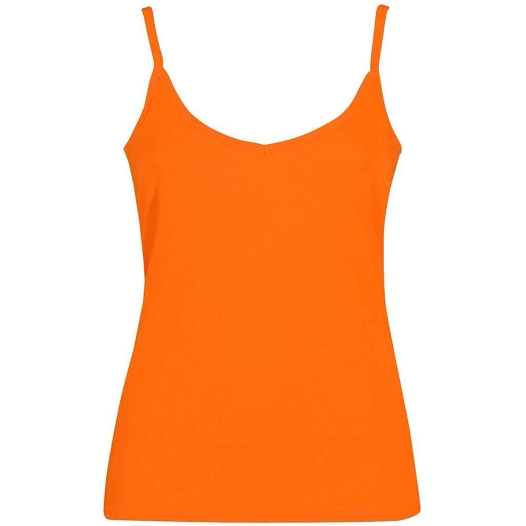 Ladies Lanai Spaghetti Top - Orange