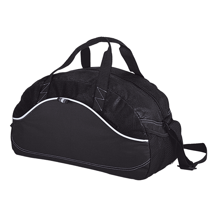 Dual Material Duffel Bag 600D Non-Woven 2