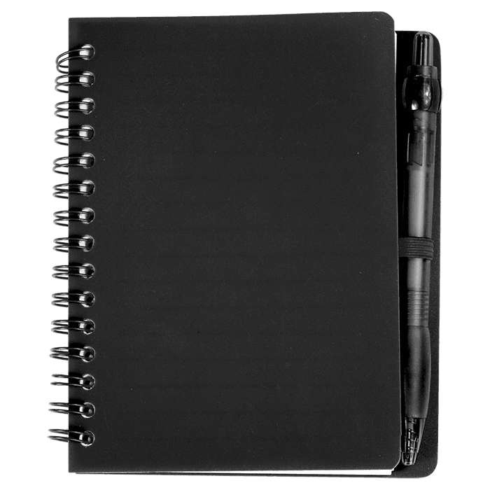 Mini Spiral Notebook with Pen 4