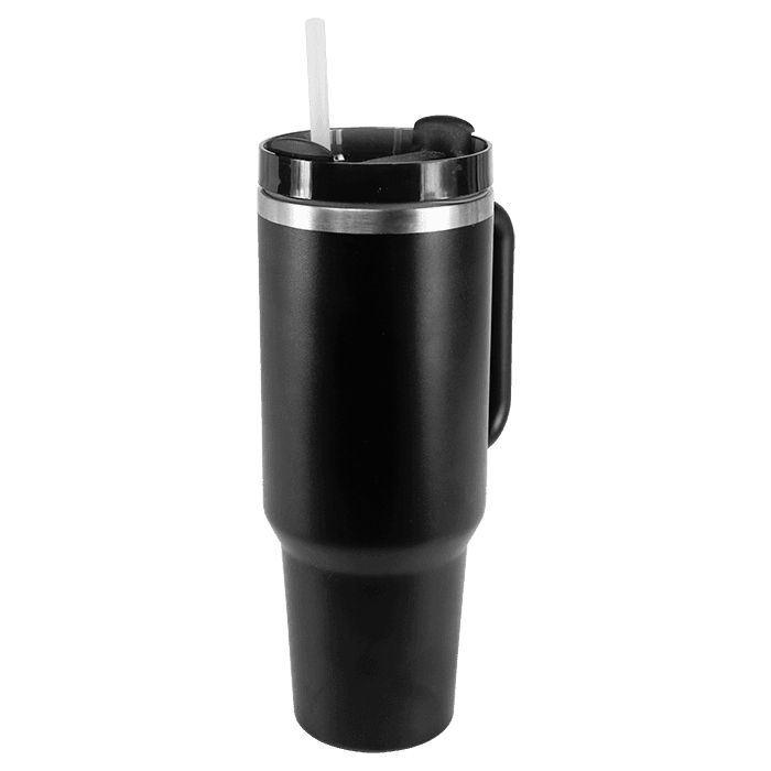 1.2L Double Walled Travel Mug with Straw