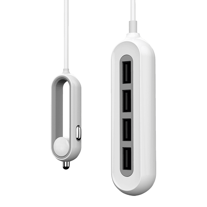 Whizzy 4 Port USB Car Charger 2
