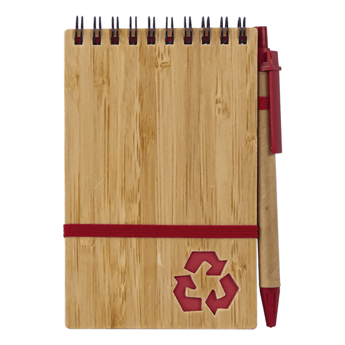 Bamboo Notebook With Pen