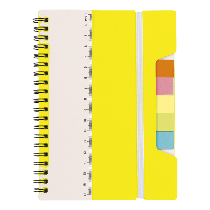 A5 Notebook With Sticky Notes And Ruler 3