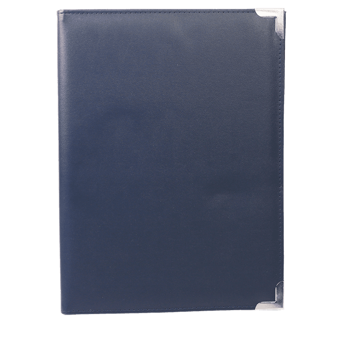 A4 Folder with Metallic Corners 2