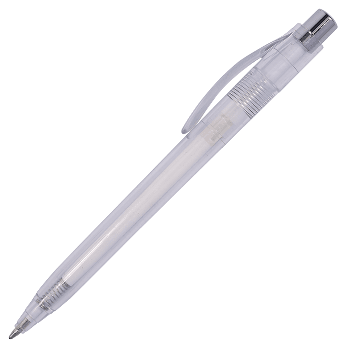 Translucent Ballpoint Pen with Coloured Refill 3
