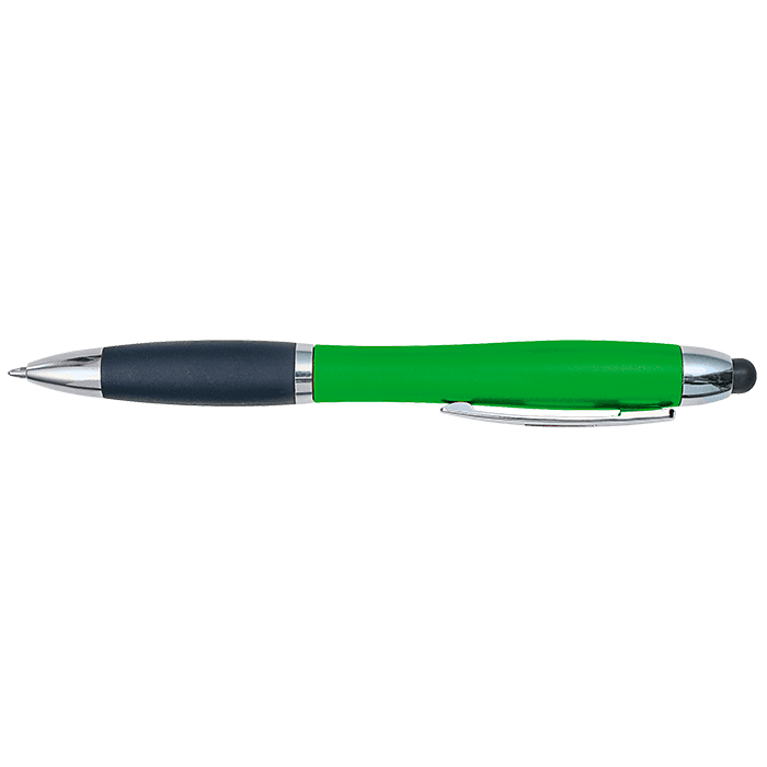 Curved Design Logo Light Up Ballpoint Pen 2