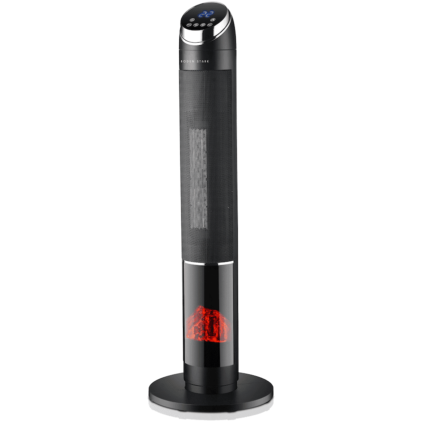 Boden Stark Digital Fireplace Tower Heater 2