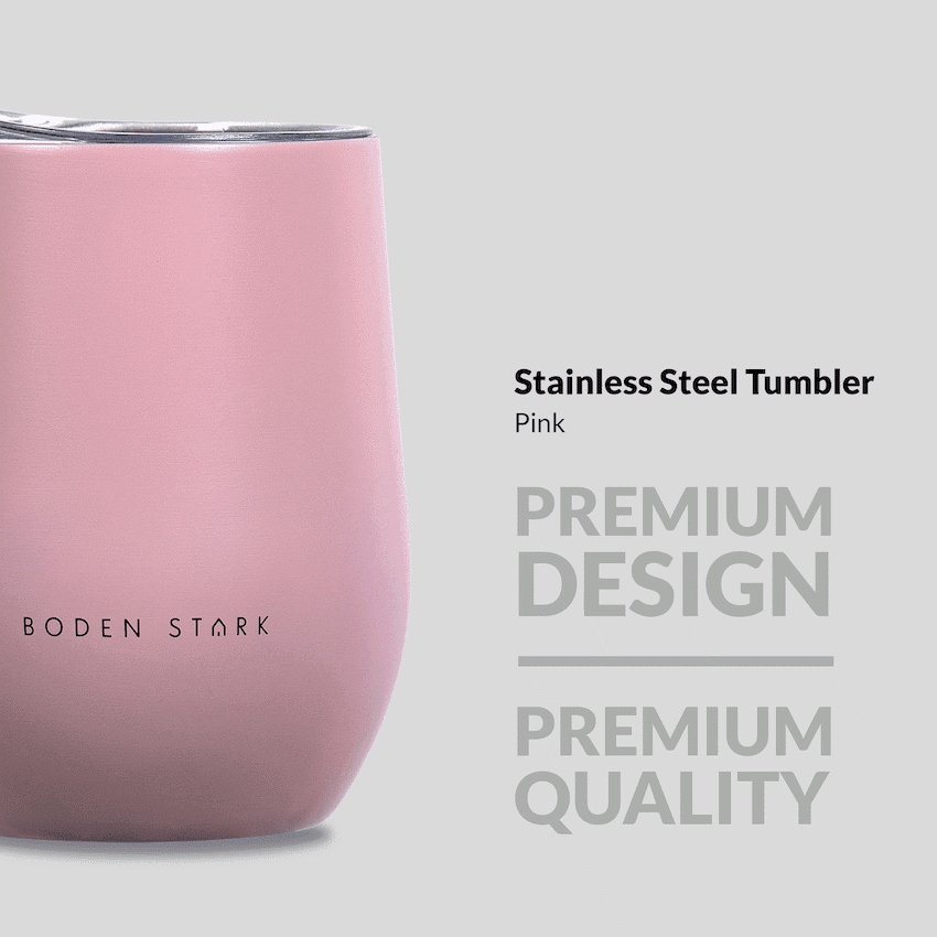 Boden Stark Tumbler 350ml Pink 3