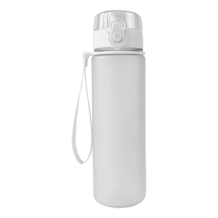 600ml Frosted Cylinder Water Bottle 5