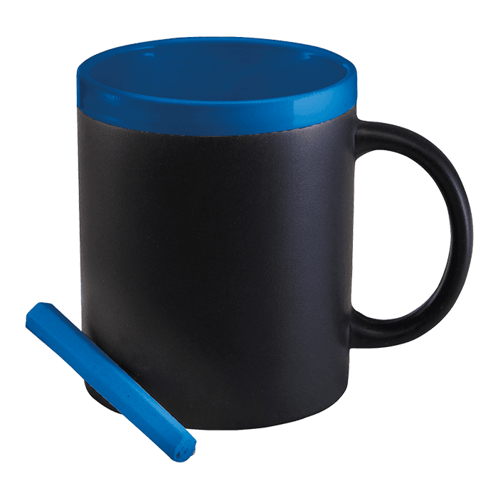 300ml Stoneware Chalk Board Mug 2
