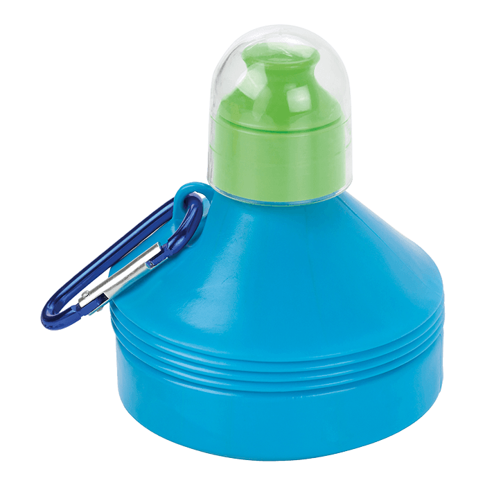 600ml Collapsible Water Bottle with Carabiner Clip 2