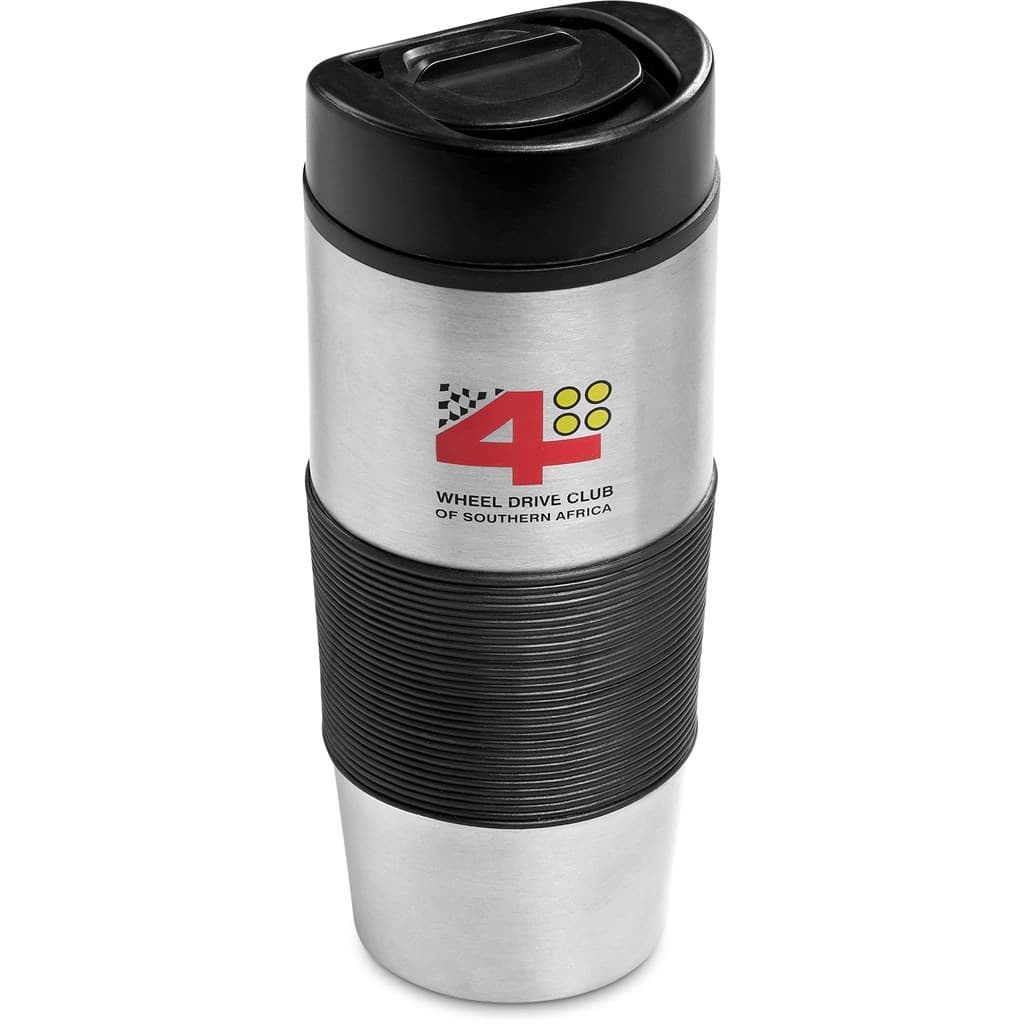 Ridge Stainless Steel & Plastic Double-Wall Tumbler - 450ml 4