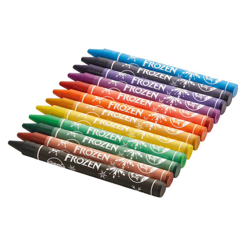 Frozen 12 Wax Crayons Multi 4
