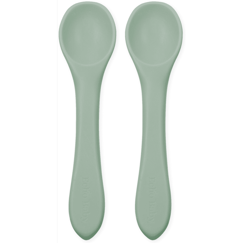 Echo Baby Silicone Feeding Spoons 2-Pack 4