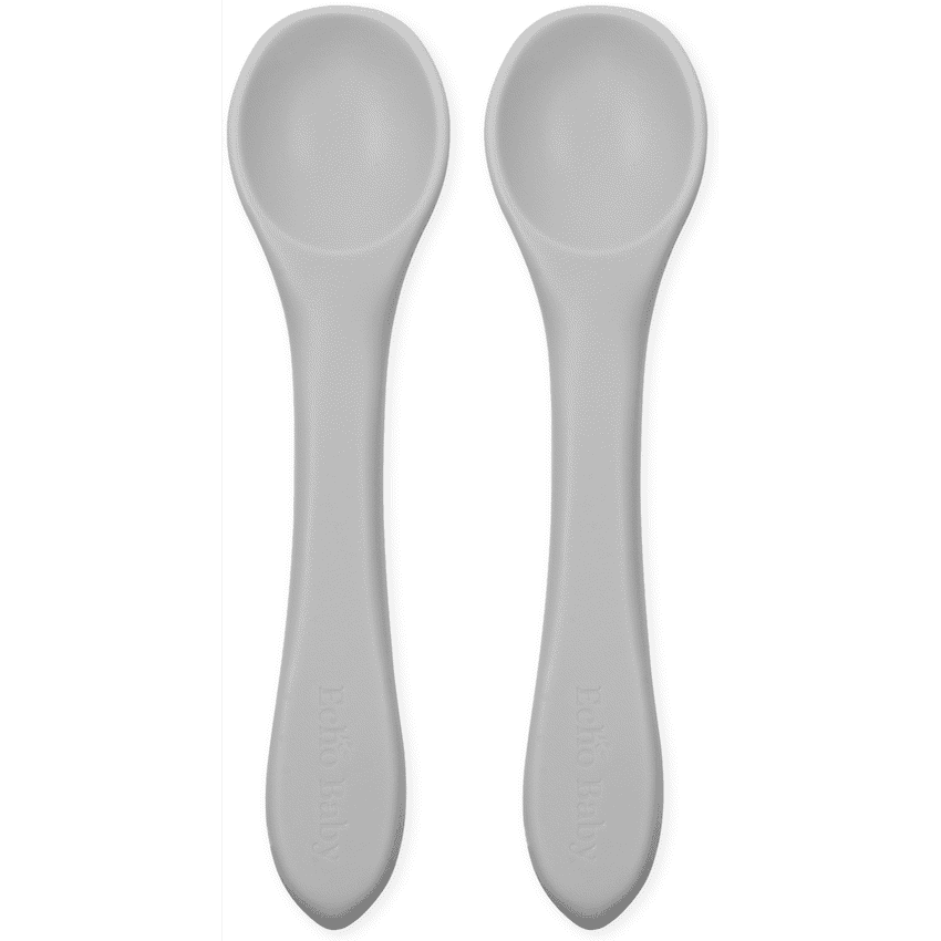 Echo Baby Silicone Feeding Spoons 2-Pack 5
