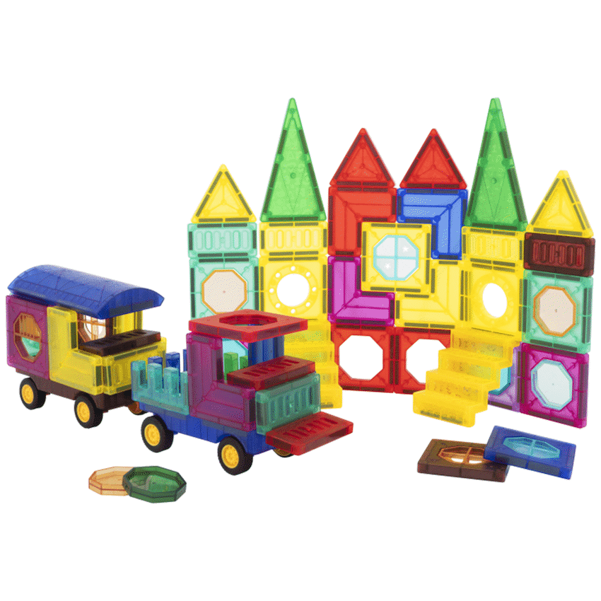 73 Magnetic Tiles, Windows, Stickers and Snowmen 2