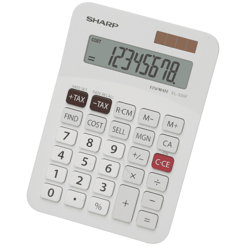 Sharp EL330F Calculator 2