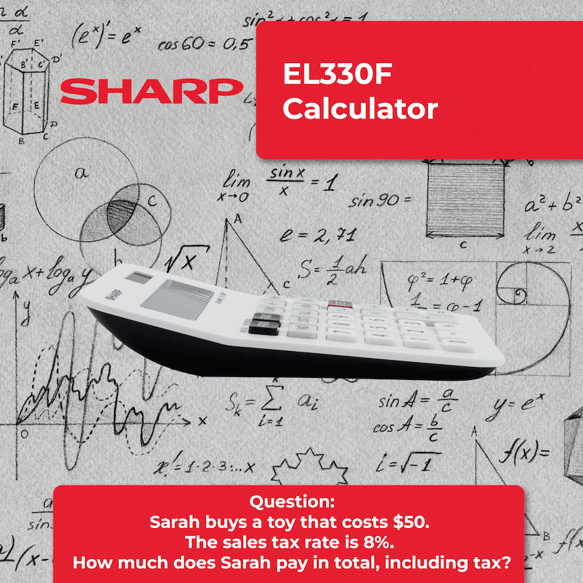 Sharp EL330F Calculator 3