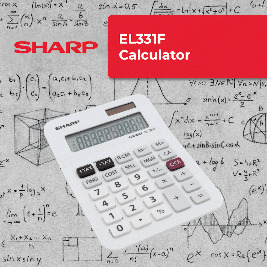 Sharp EL331F Calculator 4