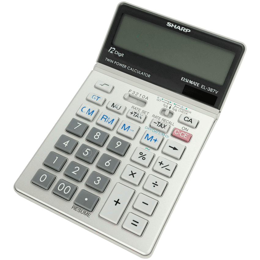 Sharp EL387V Multi-Function Calculator 2