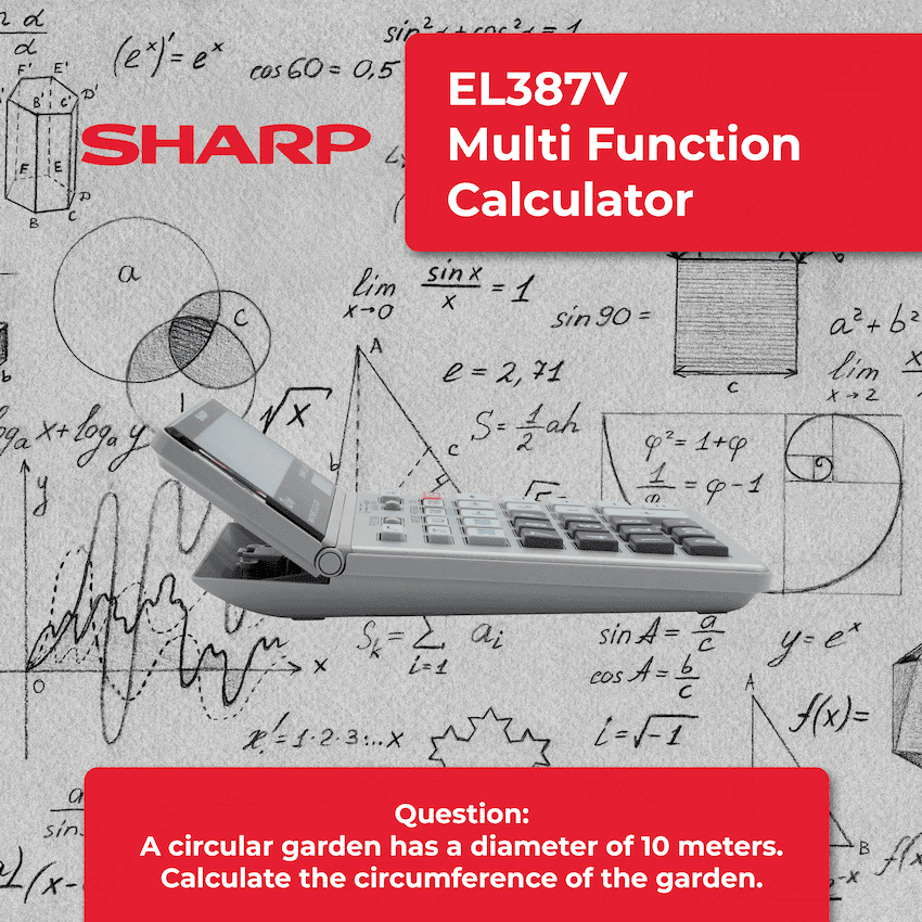 Sharp EL387V Multi-Function Calculator 3
