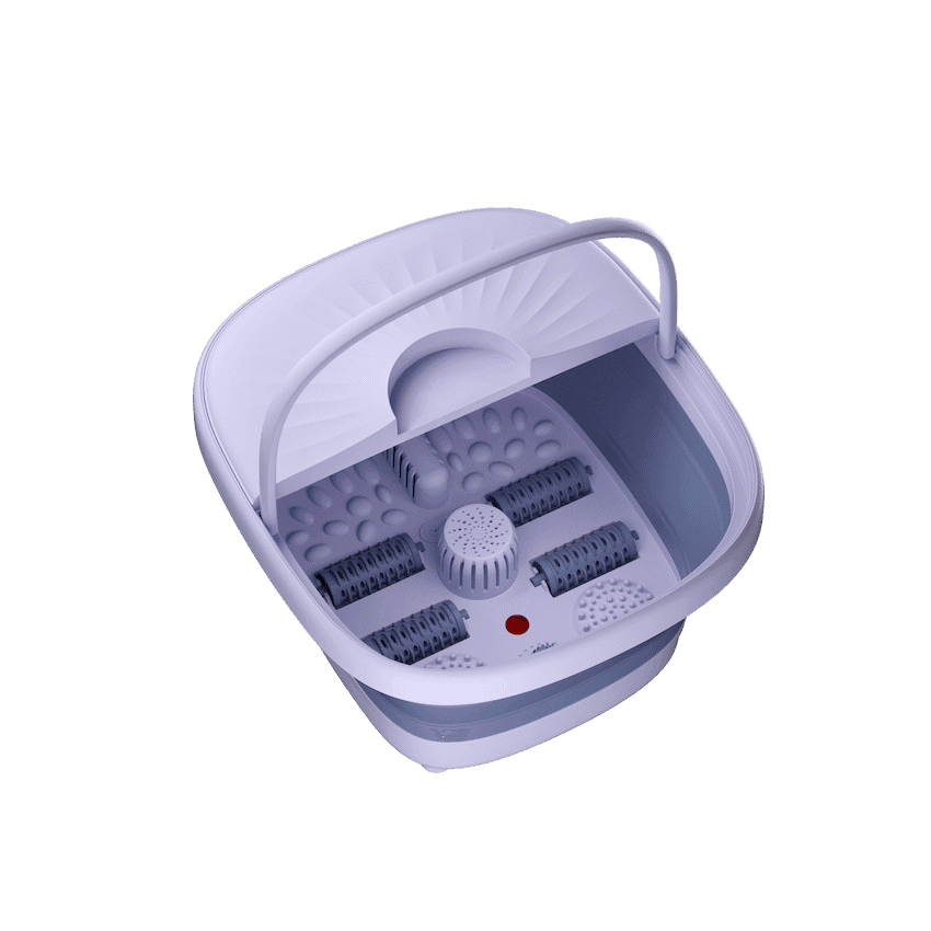 Elektra Folding Foot Spa Purple 2