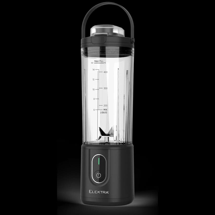 Elektra 400ml Plastic Personal Blender - Black 5