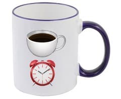 Emoji Coffee Time - Sublimation Mug