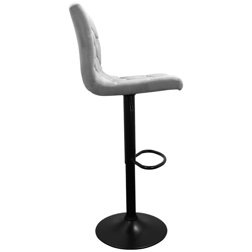 Bayer Large Barstool Grey with black base - Single 5